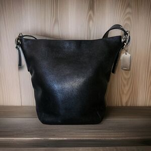 Coach Vintage Legacy 9186 Black Bucket Duffle Bag
